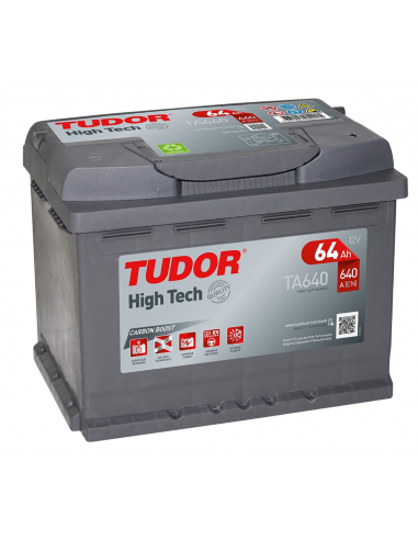 Bateria Tudor HighTech 64Ah 640EN+D