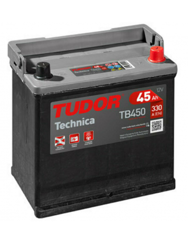 Bateria Tudor Technica 45Ah 330EN+D