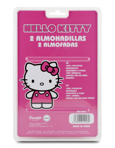 Aldamóvil -  Mini Almohadillas de cinturón Hello Kitty