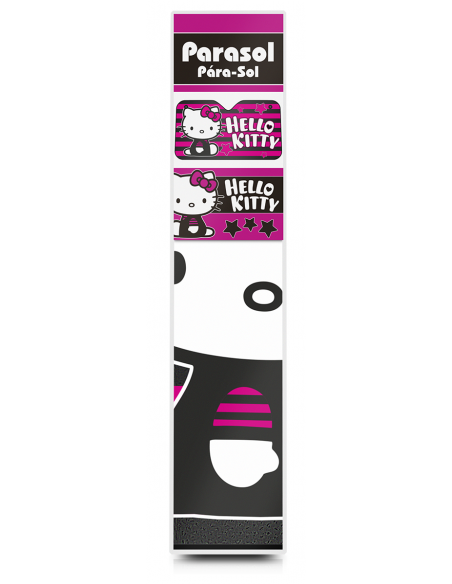 Aldamóvil -  Parasol Delantero Universal Hello Kitty Star