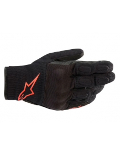 ALPINESTARS GUANTES S-MAX DRYSTAR BLACK/RED en ALDAMOVIL