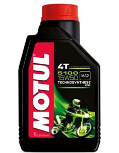 Compra en Aldamóvil Motul 15w50 4T 5100 al MEJOR PRECIO