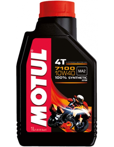 Aceite Motul Moto 100% Synthetic 7100 10w40 al MEJOR PRECIO