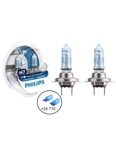 Compra en Aldamóvil Philips White Vision Set  H7 al MEJOR PRECIO