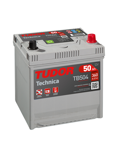 Bateria Tudor Technica 50Ah 360EN+D