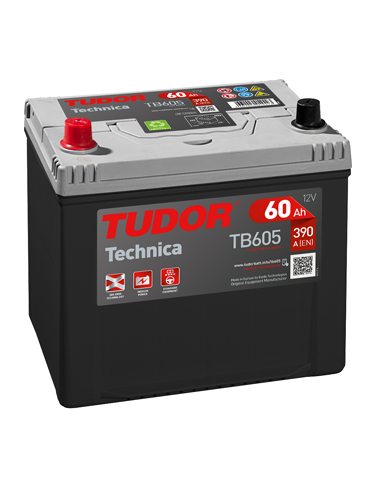 Bateria Tudor Technica 60Ah 480EN+IZ