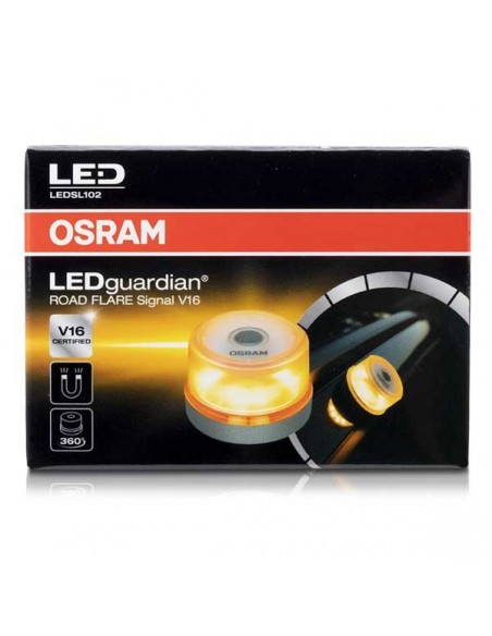 Promoción - Luz de emergencia coche V16 Homologada Led Guardian OSRAM
