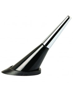 Antena Coche de aluminio modelo Bullet Plata - Aldamóvil -
