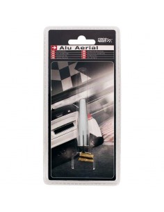Antena Coche de aluminio modelo Bullet Plata - Aldamóvil - 2