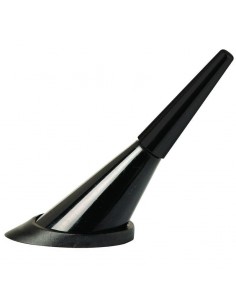 Antena Coche de aluminio modelo Bullet Negro - Aldamóvil -