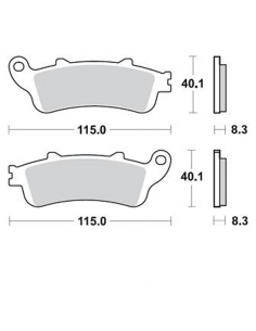 pastillas-freno-moto-semi-metallic-813SM1