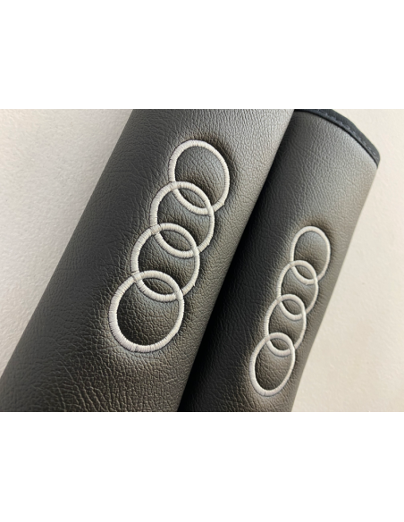 Cubre cinturones Audi cuero sintético -Aldamóvil-