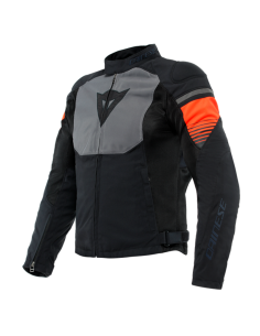 DAINESE CHAQUETA AIR FAST BLACK/GRAY/FLUOR RED en ALDAMOVIL