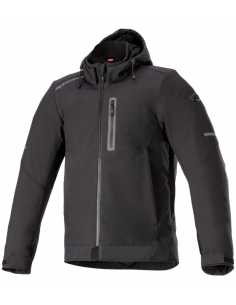 ALPINESTARS CHAQUETA NEO HOODIE WPR BLACK en ALDAMOVIL