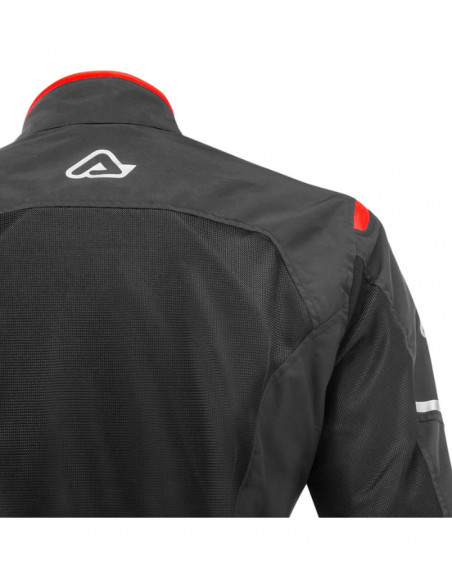 ACERBIS CHAQUETA RAMSEY VENTED BLACK/RED en ALDAMOVIL