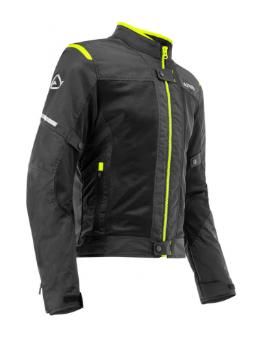 ACERBIS CHAQUETA RAMSEY VENTED BLACK/YELLOW en ALDAMOVIL