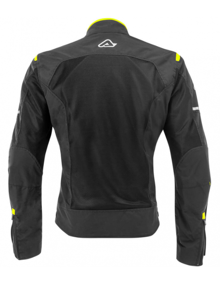 ACERBIS CHAQUETA RAMSEY VENTED BLACK/YELLOW en ALDAMOVIL