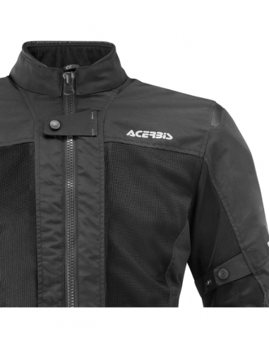 ACERBIS CHAQUETA RAMSEY VENTED BLACK en ALDAMOVIL