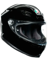 AGV CASCO K6 2205 ECE BLACK GLOSS en ALDAMOVIL