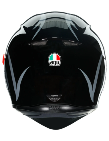 AGV CASCO K6 2205 ECE BLACK GLOSS en ALDAMOVIL
