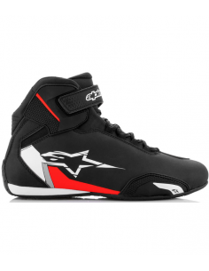 ALPINESTARS BOTAS SEKTOR BLACK/WHITE/RED FLUOR en ALDAMOVIL 2