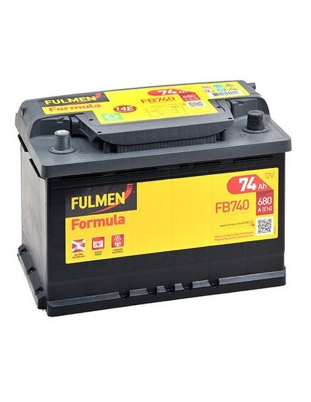 Aldamovil -  Bateria Fulmen Formula 74Ah 680EN+D FB740