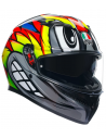 AGV CASCO K3 E2206 BIRDY 2.0 GREY/YELLOW/RED en ALDAMOVIL