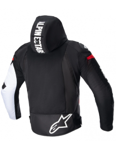 ALPINESTARS CHAQUETA ZACA AIR BLACK/WHITE/RED FLUOR en ALDAMOVIL 2