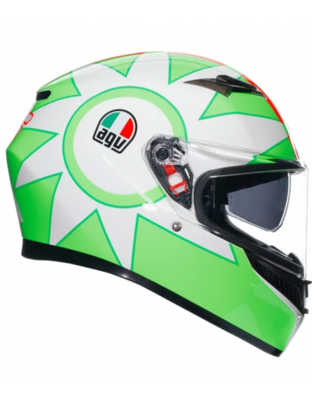 AGV CASCO MOTO K3 E2206 ROSSI MUGELLO 2018 en ALDAMOVIL