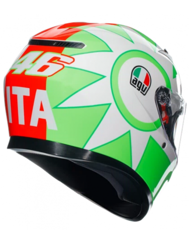 AGV CASCO MOTO K3 E2206 ROSSI MUGELLO 2018 en ALDAMOVIL