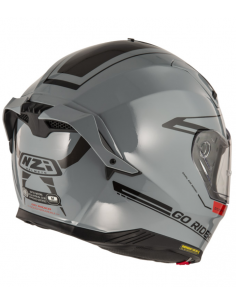 NZI CASCO GO RIDER STREAM SOLID GREY en ALDAMOVIL 2