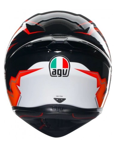 AGV CASCO MOTO K1 S E2206 KRIPTON BLACK/ORANGE en ALDAMOVIL