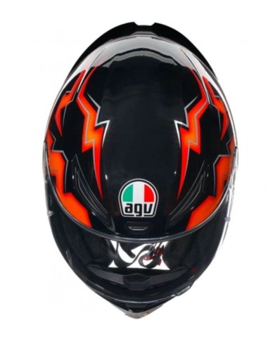 AGV CASCO MOTO K1 S E2206 KRIPTON BLACK/ORANGE en ALDAMOVIL