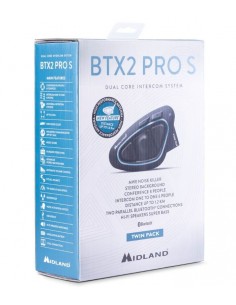MIDLAND INTERCOMUNICADOR BTX2 PRO S-LR TWIN en ALDAMOVIL