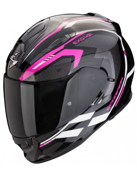 SCORPION CASCO EXO-491 KRIPTA PINK/BLACK/WHITE en ALDAMOVIL