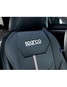 SPARCO RESPALDO ASIENTO FERRARA NEGRO/GRIS en ALDAMOVIL 2