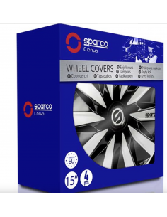 SPARCO TAPACUBOS LAZIO BICOLOR 15" en ALDAMOVIL