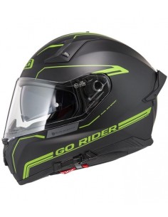 NZI CASCO GO RIDER STREAM DUO SOLID NOUVEAU BLACK MATT en ALDAMOVIL