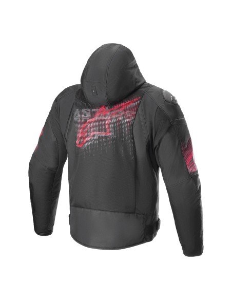 ALPINESTARS CHAQUETA ZACA AIR VENOM WP BLACK/BRIGHT RED en ALDAMOVIL