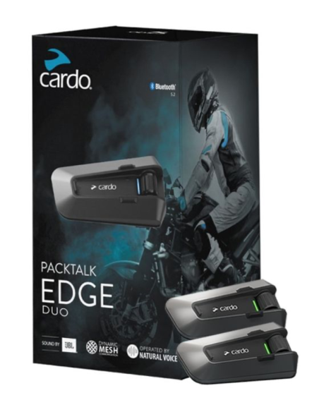 CARDO INTERCOMUNICADOR PACKTALK EDGE DUO en ALDAMOVIL