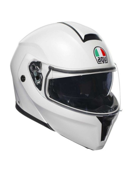 AGV CASCO STREETMODULAR E2206 WHITE MATT en ALDAMOVIL