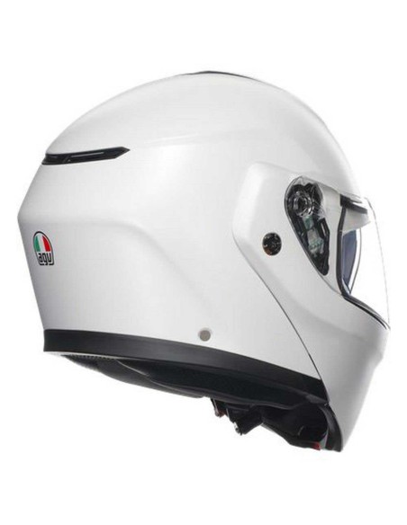 AGV CASCO STREETMODULAR E2206 WHITE MATT en ALDAMOVIL