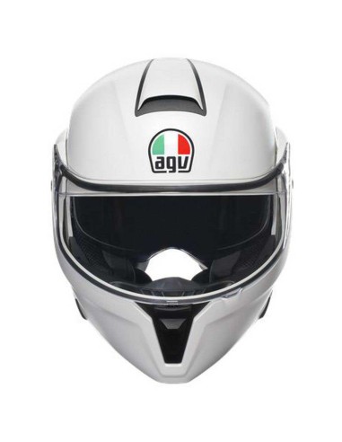 AGV CASCO STREETMODULAR E2206 WHITE MATT en ALDAMOVIL