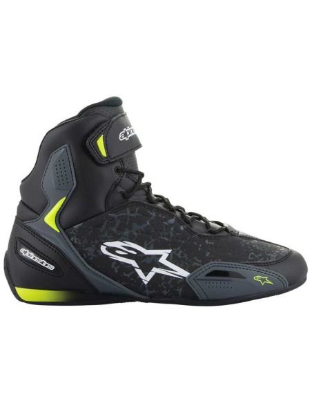 ALPINESTARS BOTAS FASTER-3 BLACK/YELLOW FLUOR en ALDAMOVIL