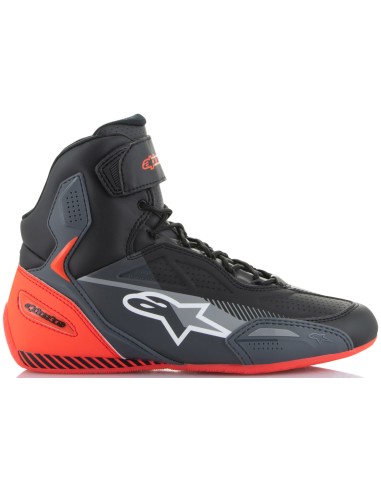 ALPINESTARS FASTER-3 BLACK/GREY/RED FLUOR en ALDAMOVIL