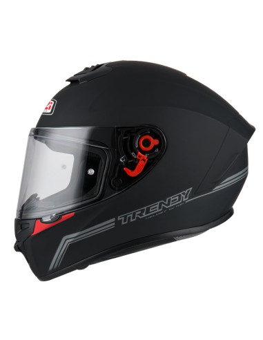 NZI CASCO TRENDY NOUVEAU BLACK MATT en ALDAMOVIL