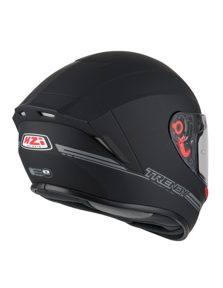 NZI CASCO TRENDY NOUVEAU BLACK MATT en ALDAMOVIL