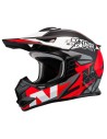 NZI KNOBBY CONTEST BLACK/RED/WHITE MATT en ALDAMOVIL