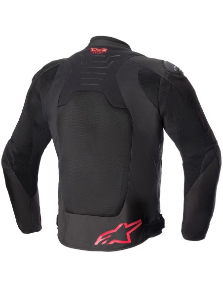 ALPINESTARS CHAQUETA AIR SMX BLACK/BRIGT/RED en ALDAMOVIL