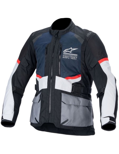 ALPINESTARS CHAQUETA ANDES AIR V3 BLUE/BLACK/GRAY en ALDAMOVIL